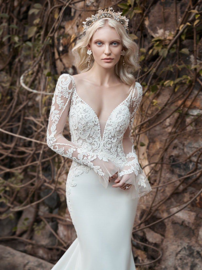 Long Sleeve Wedding Dresses Continue for 2021/22 Brides! Image