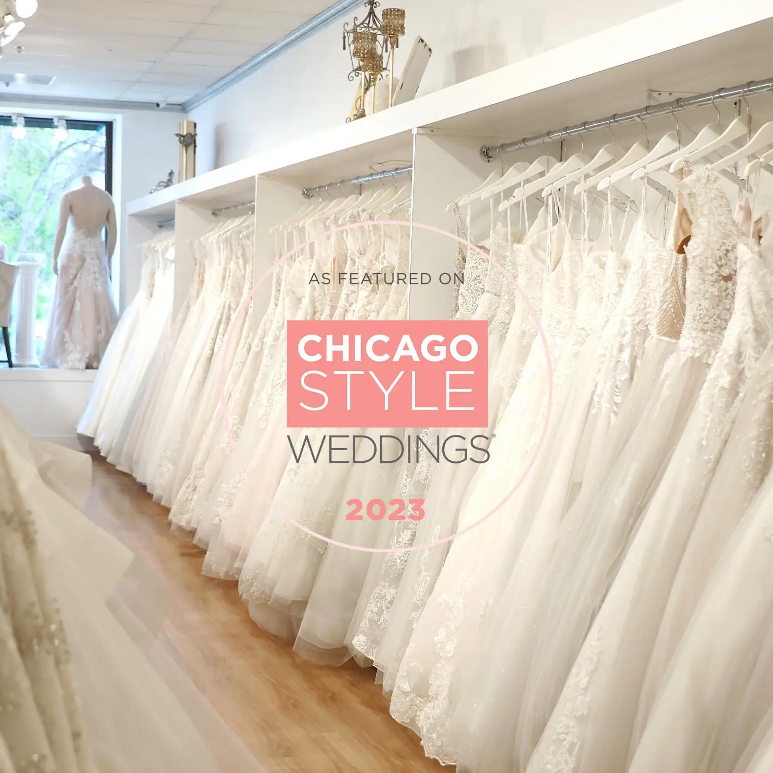 As Featured on Chicago Style Weddings 2023