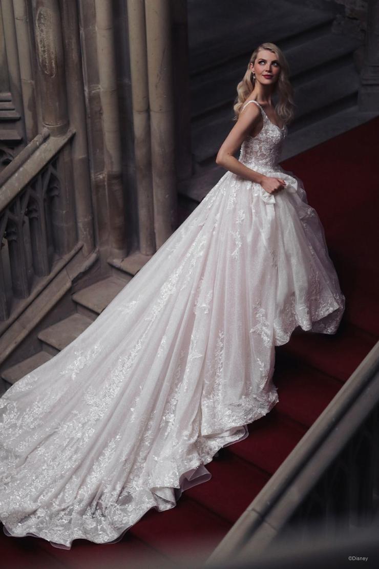 Disney Fairy Tale Weddings Style #DP301 Aurora Platinum Image