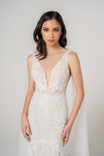 Zavana Couture Style #ZC8291-1Z #6 IV/CH/NUDE ONLY thumbnail