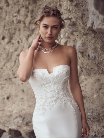 Sottero and Midgley Style #Italiana Lane #2 Ivory/Silver thumbnail