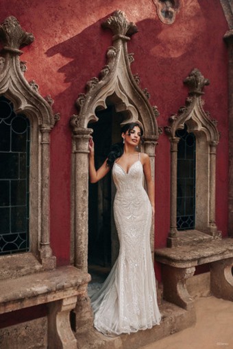 Disney Fairy Tale Weddings Style #D364 #10 Sand/IV/Champ/Nude thumbnail