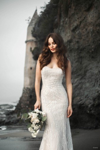 Disney Fairy Tale Weddings Style #D360 #9 Nude/Champ/Ivory thumbnail