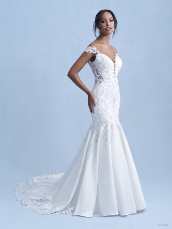 Disney Fairy Tale Weddings Style #D294 #0 default Ivory/Nude/Silver Only thumbnail