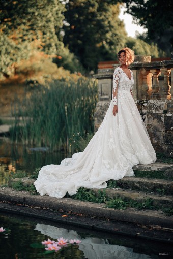 Disney Fairy Tale Weddings Style #DP308 #1 default Mocha/Ivory/Champagne/Nude thumbnail