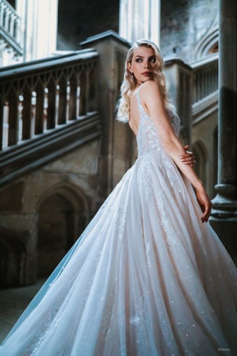 Disney Fairy Tale Weddings Style #DP301 #5 Ivory/Champ thumbnail