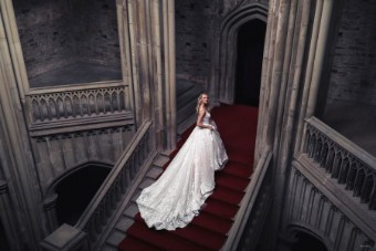 Disney Fairy Tale Weddings Style #DP301 #8 Ivory/Champ thumbnail