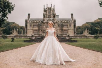 Disney Fairy Tale Weddings Style #DP303 #0 default Desert/Ivory Only thumbnail