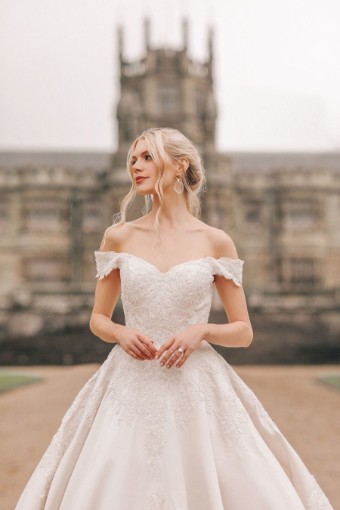 Disney Fairy Tale Weddings Style #DP303 #4 Desert/Ivory Only thumbnail
