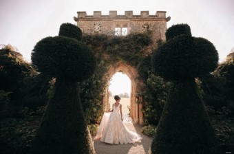 Disney Fairy Tale Weddings Style #DP358 #12 Ivory/Nude thumbnail
