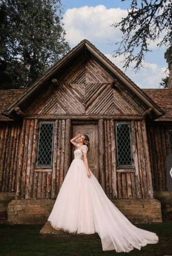Disney Fairy Tale Weddings Style #D367 #13 Ivory thumbnail