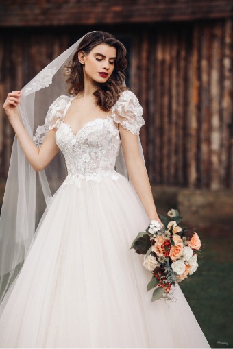 Disney Fairy Tale Weddings Style #D367 #11 Ivory thumbnail