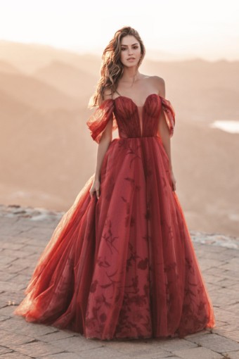 Allure Style #A1206L #1 Ivory/Wine thumbnail