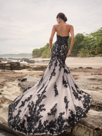 Sottero and Midgley Style #NORVINIA LANE #3 Black/Champ thumbnail