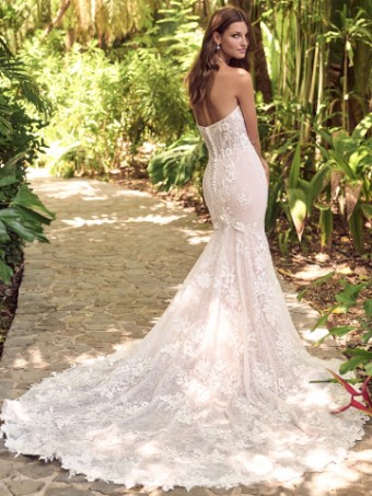 Maggie Sottero Style #ORTENSIA #4 Ivory Over Blush thumbnail