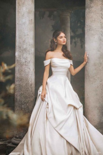 Disney Fairy Tale Weddings Style #D412 #1 Ivory thumbnail
