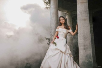Disney Fairy Tale Weddings Style #D412 #4 Ivory thumbnail