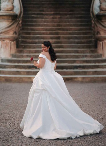 Disney Fairy Tale Weddings Style #D412 #6 Ivory thumbnail
