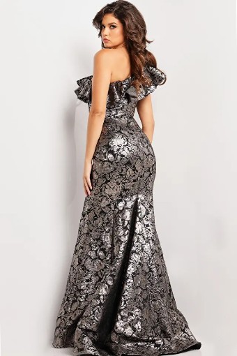 Jovani Style #25676 #1 Gunmetal/Black thumbnail