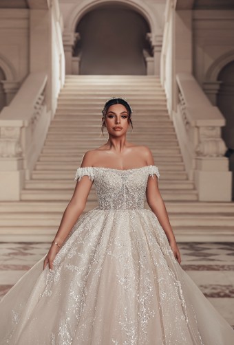Sima Couture Style #Sevil #2 default Ivory thumbnail