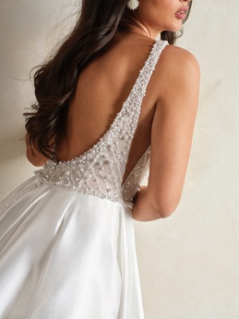Maggie Sottero Style #ZACASHA #2 Ivory/Silver Accent Only thumbnail