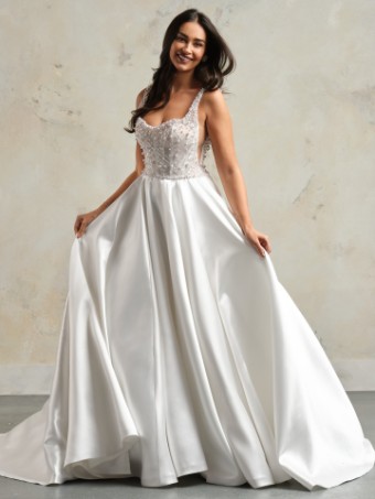 Maggie Sottero Style #ZACASHA #0 default Ivory/Silver Accent Only thumbnail