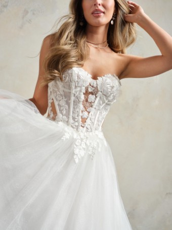 Maggie Sottero Style #ANGELETTE #3 Ivory/Natural Illusion thumbnail