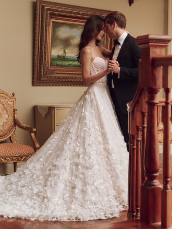 Sottero and Midgley Style #ZAYN #1 All Ivory thumbnail