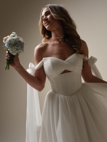 Maggie Sottero Style #EVAN #3 Ivory Only thumbnail