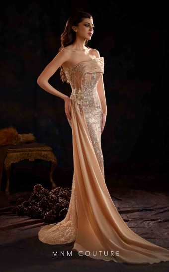 MNM Couture Style #K4206 #1 Beige Only thumbnail