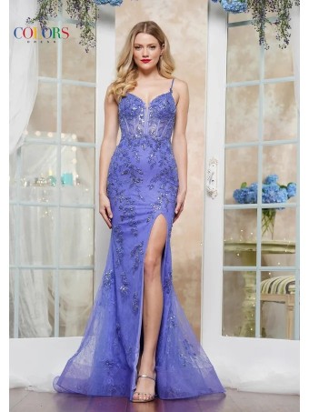 Colors Dress Style #3518 #2 default Iris thumbnail