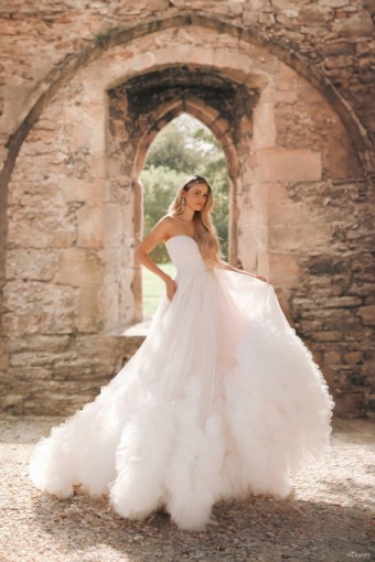 Disney Fairy Tale Weddings Style #DP426 #1 Ivory/Lavender thumbnail
