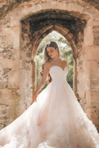 Disney Fairy Tale Weddings Style #DP426 #3 Ivory/Lavender thumbnail