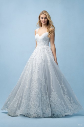 Disney Fairy Tale Weddings Style #D443 #5 Ivory thumbnail