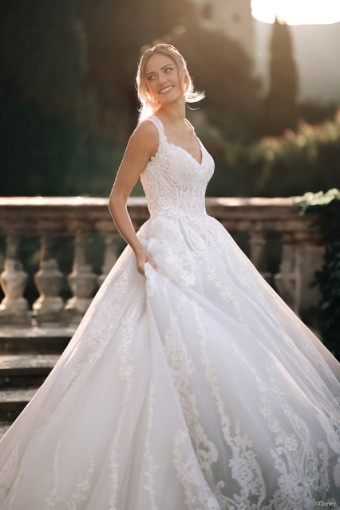 Disney Fairy Tale Weddings Style #D443 #1 Ivory thumbnail