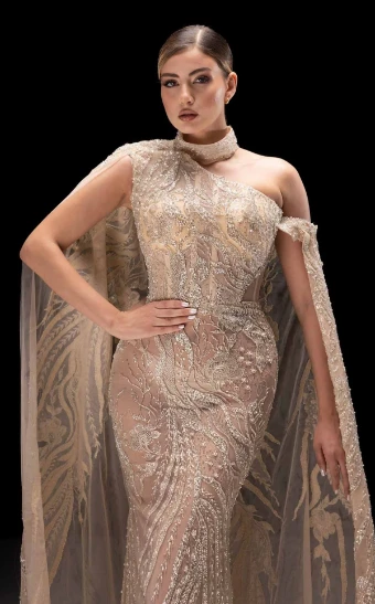 MNM Couture Style #K4241 #1 Beige Only thumbnail