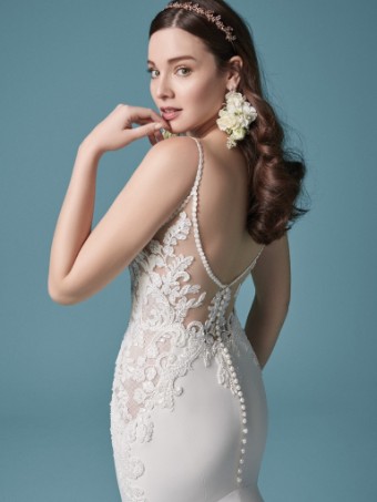 Maggie Sottero Style #NIKKI - Dress Only #1 Ivory/Nude thumbnail