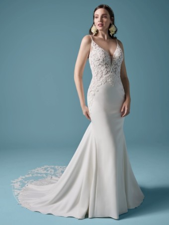 Maggie Sottero Style #NIKKI - Dress Only #0 default Ivory/Nude thumbnail