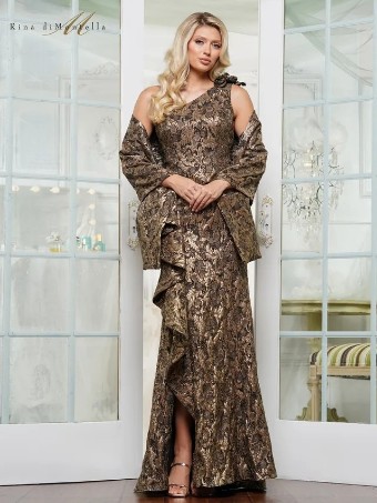 Rina di Montella Style #RD3231 #0 default Black/Gold Only thumbnail
