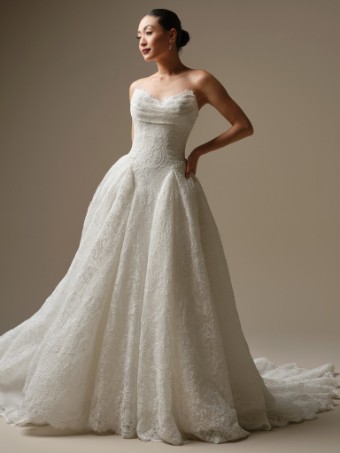 Sottero and Midgley Style #Tamar #10 All Ivory Only thumbnail