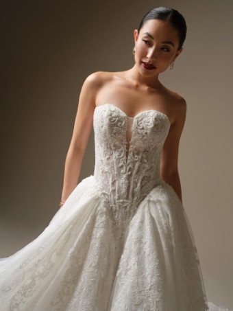 Sottero and Midgley Style #Zulani #10 All Ivory Only thumbnail