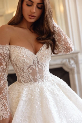 Sima Couture Style #Kelsey #2 Ivory thumbnail