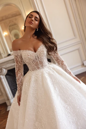 Sima Couture Style #Kelsey #1 Ivory thumbnail