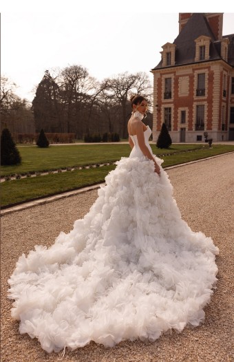 Sima Couture Style #SC Amiel #1 Ivory thumbnail