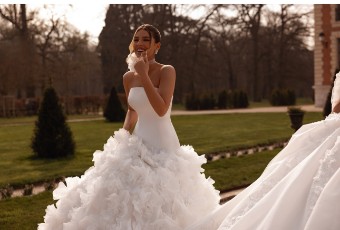 Sima Couture Style #SC Amiel #2 Ivory thumbnail