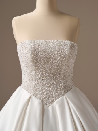 Sottero and Midgley Style #DMARA (26SS401A01) #9 All Ivory/Silver Accent (Ivory Illusion) thumbnail