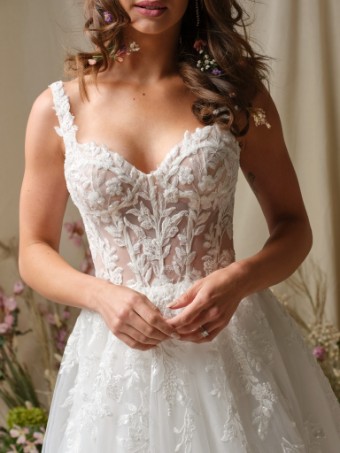 Rebecca Ingram Style #SUSAN #4 All Ivory thumbnail