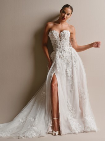 Maggie Sottero Style #TWILIGHT LANE #3 Ivory/Silver Accent over Soft Blush thumbnail