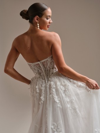 Maggie Sottero Style #TWILIGHT LANE #4 Ivory/Silver Accent over Soft Blush thumbnail