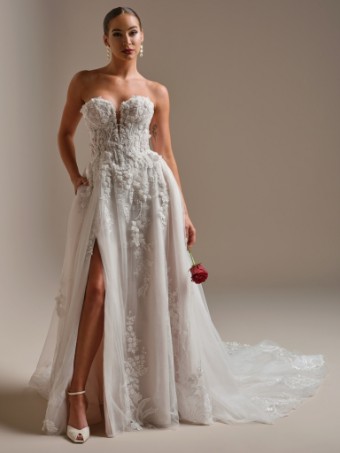 Maggie Sottero Style #TWILIGHT LANE #1 Ivory/Silver Accent over Soft Blush thumbnail
